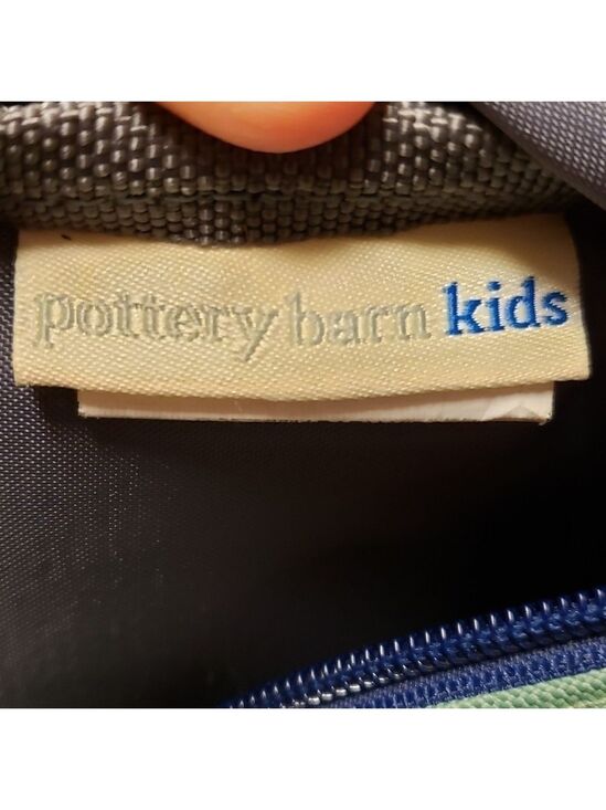 Pottery Barn Bookbag Tote Backpack with patches main image 10